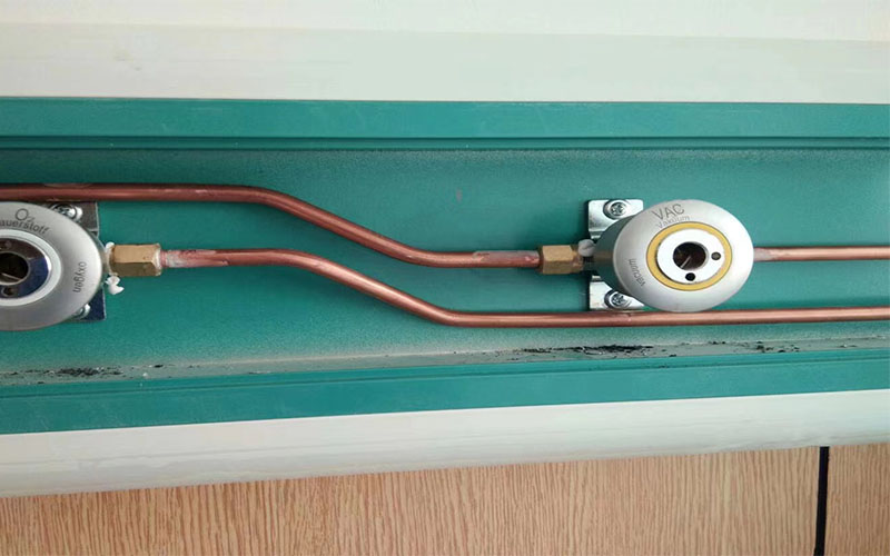 紫铜管安装效果