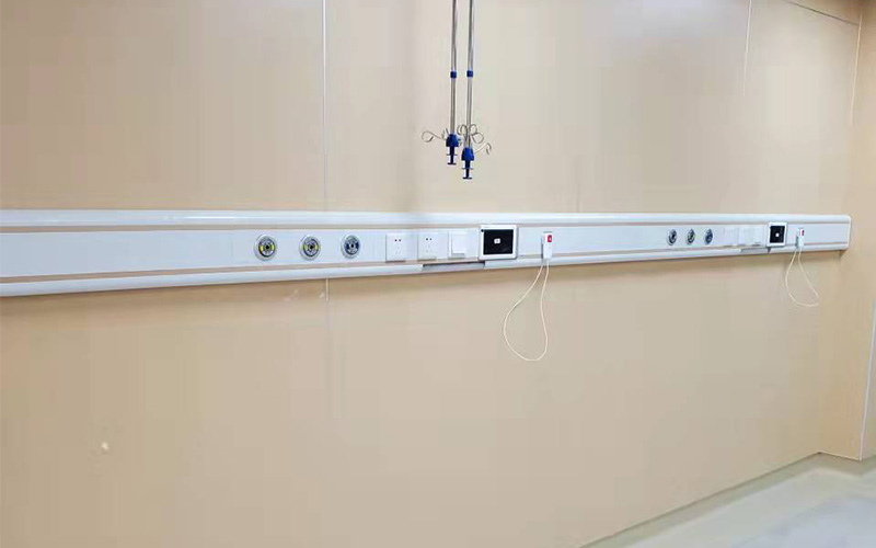 医院病房设备带安装效果